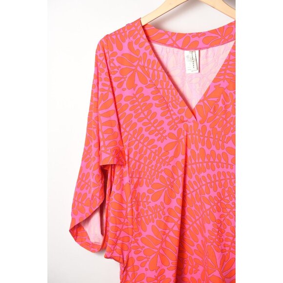 Trina Turk Playa De Flor Swim Tunic Cover Up in Multi Size S - Picture 8 of 16